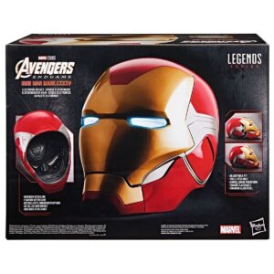 IRON MAN • Marvel Legends • Premier Prop Replica •a LED Helmet
