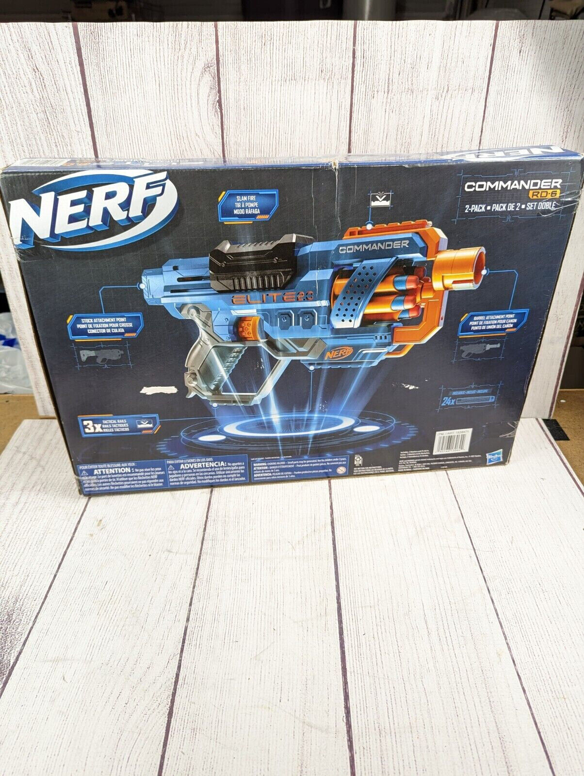 Nerf Elite 2.0 Commander Blaster 2-Pack With 24 Darts - Image 3